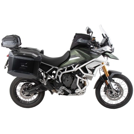 Hepco e Becker Anello Serbatoio Basic Nero Per Triumph Tiger 900 / Rally / Gt / Pro Dal 2020 Al 2023