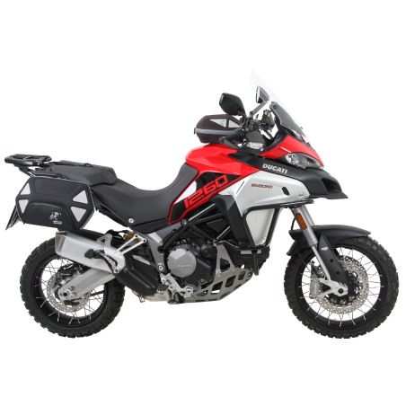 Hepco e Becker Anello Serbatoio Basic Nero Per Ducati Multistrada 1260 Enduro Dal 2019 Al 2021
