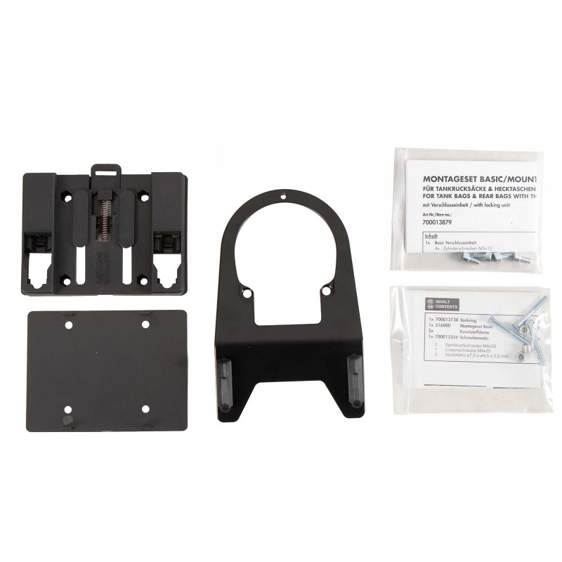 Hepco e Becker 516992 5 Anello Serbatoio Basic Nero Per Honda Vfr 800 X Crossrunner Dal 2015 Al 2020