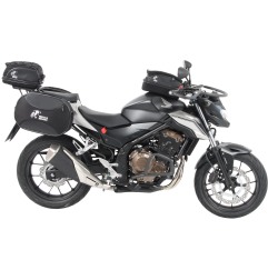 Hepco e Becker 516996 00 01 Anello Serbatoio Basic Nero Per Honda Cb 500 F Dal 2016 Al 2018