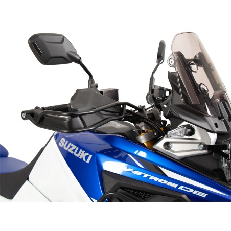 Hepco e Becker 42123549 00 01 Protezione Paramani Nera In Acciaio Tubolare Per Suzuki V-strom 1050 De Dal 2023