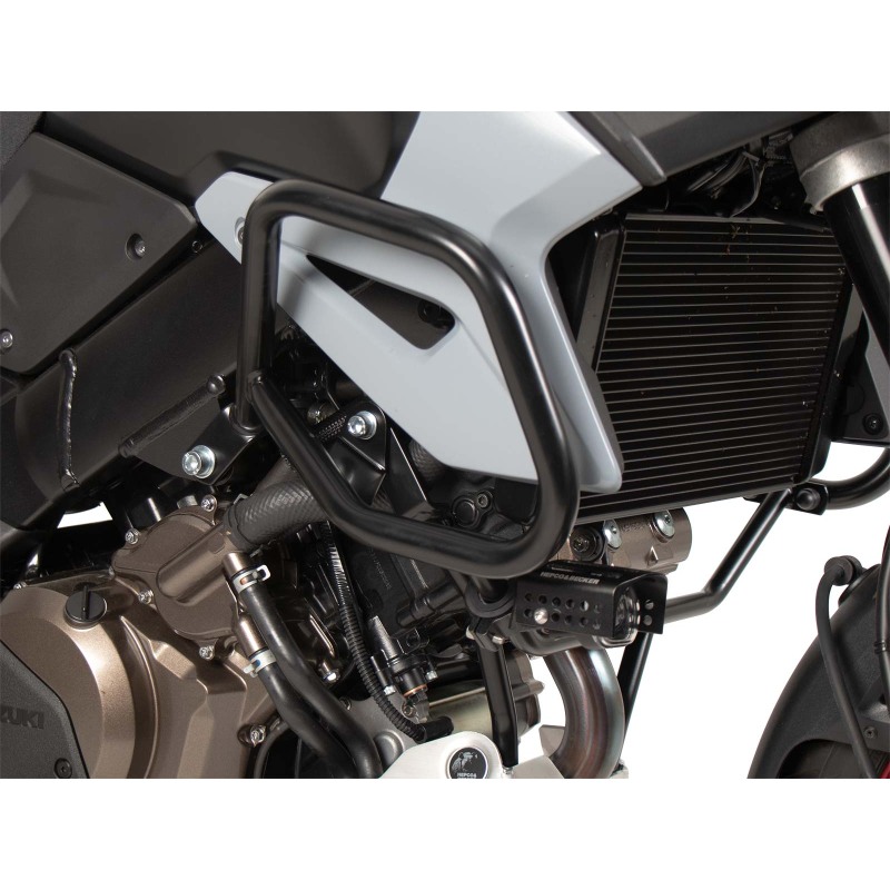 Hepco e Becker Paramotore In Acciaio Tubolare Nero Per Suzuki V-strom 1050 Dal 2023