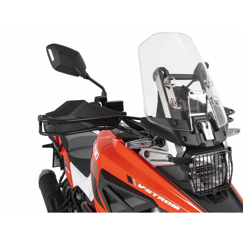 Hepco e Becker 42123550 00 01 Paramani In Acciaio Tubolare Neri, Set Completo Sx+dx Per Suzuki V-strom 1050 Dal 2023