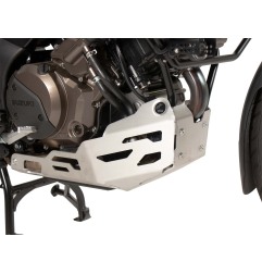 Hepco e Becker Piastra Di Protezione Motore In Alluminio Argento Per Suzuki V-strom 1050 Dal 2023