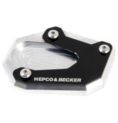Hepco e Becker 42113550 00 91 Piastra Cavalletto Argento/nero Per Suzuki V-strom 1050 Dal 2023