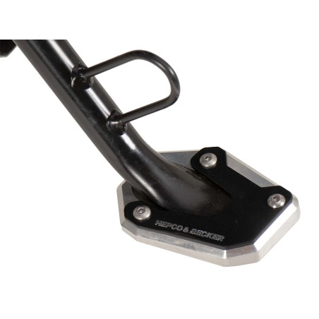 Hepco e Becker 42113550 00 91 Piastra Cavalletto Argento/nero Per Suzuki V-strom 1050 Dal 2023