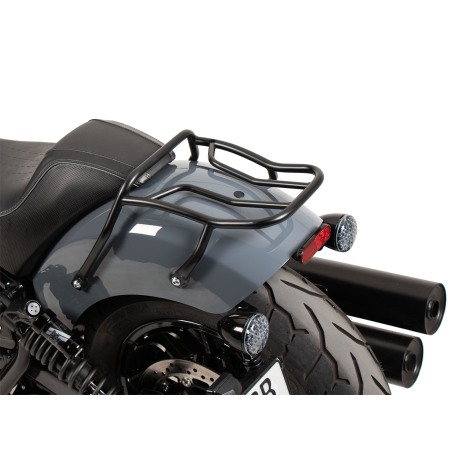Hepco e Becker Portapacchi Tubolare Nero Per Indian Chief Dark Horse / Bobber Dark Horse / Sport Chief Dal 2022