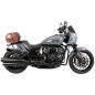 Hepco e Becker Portapacchi Tubolare Nero Per Indian Chief Dark Horse / Bobber Dark Horse / Sport Chief Dal 2022