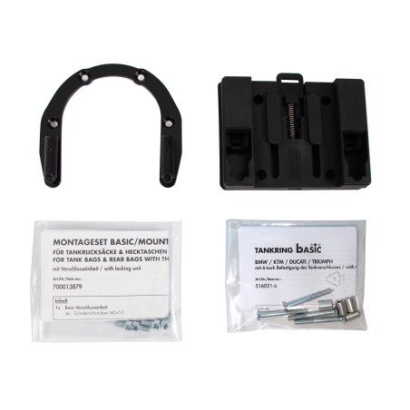 Hepco e Becker 516673 00 01 Anello Serbatoio Basic Nero Per Bmw R 1200 Rt Dal 2014 Al 2018