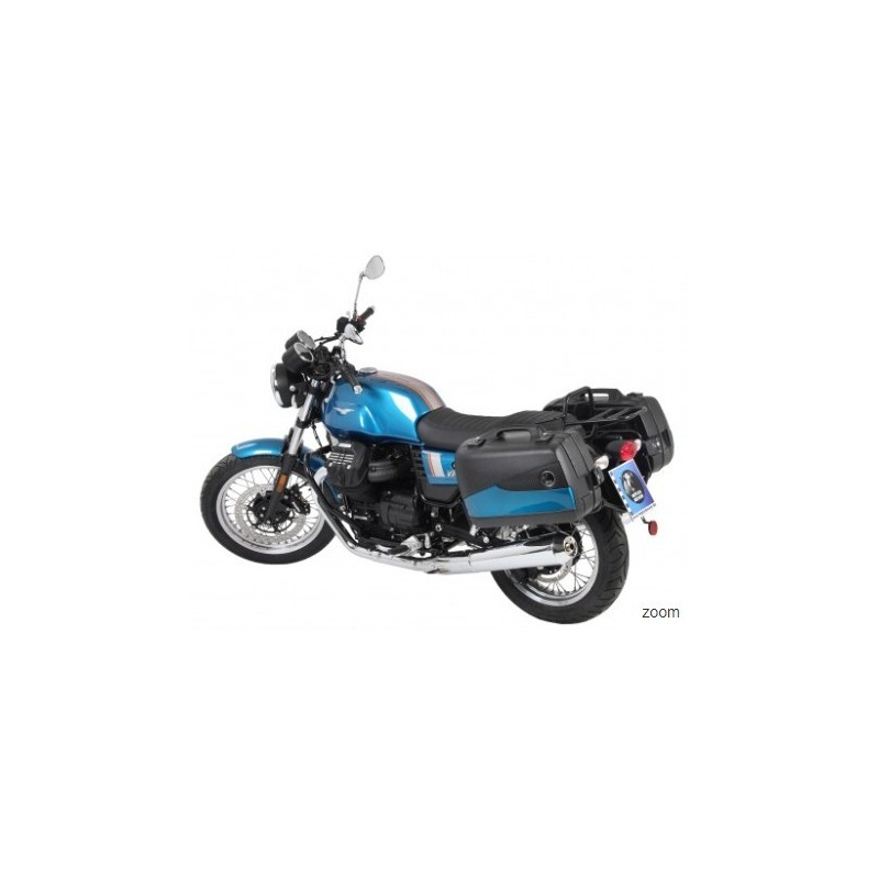 最も Hepco Becker サイドキャリア ブラック Moto Guzzi V III stone special Anniversario  2017-