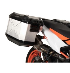 Hepco e Becker 6517655 00 22 00 40 Set Valigie Laterali Xplorer 40/37 L In Argento Per Ktm 890 Smt Dal 2023
