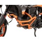 Hepco e Becker Paramotore In Acciaio Tubolare Arancione Per Ktm 890 Smt Dal 2023