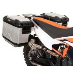 Hepco e Becker 6517656 00 22 00 40 Set Valigie Laterali Xplorer Argento Per Ktm 890 Adventure/r/rally Dal 2023