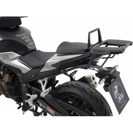 Hepco e Becker Portapacchi Top Case Alurack Antracite Per Honda Cb 500 Hornet Dal 2024