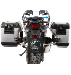 Hepco e Becker 6519544 00 22 00 40 Set Portavaligie Laterali Xplorer Argento Per Honda Crf 1100l Africa Twin Adventure Sports Da