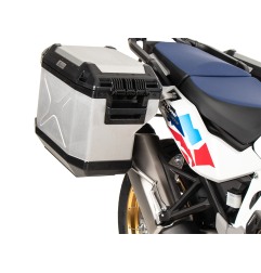 Hepco e Becker 6519544 00 22 00 40 Set Portavaligie Laterali Xplorer Argento Per Honda Crf 1100l Africa Twin Adventure Sports Da