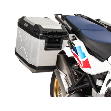 Hepco e Becker 6519544 00 22 00 40 Set Portavaligie Laterali Xplorer Argento Per Honda Crf 1100l Africa Twin Adventure Sports Da