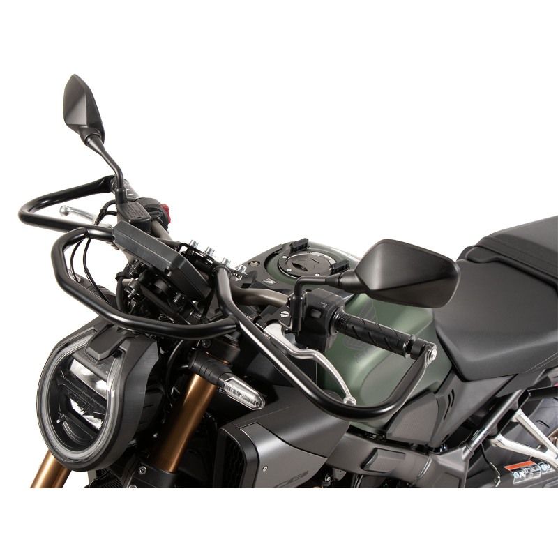 Hepco e Becker Protezione Anteriore Nera Per Honda Cb 650 R / E-clutch Dal 2024