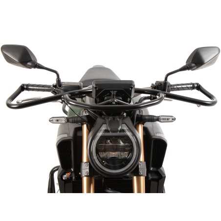 Hepco e Becker Protezione Anteriore Nera Per Honda Cb 650 R / E-clutch Dal 2024