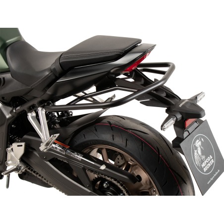 Hepco e Becker Barra Di Protezione Posteriore Nera Per Honda Cb 650 R / E-clutch Dal 2024