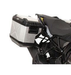 Hepco e Becker 6513553 00 01 00 40 Set Valigie Laterali Xplorer Nero E Argento Per Suzuki V-strom 800 Dal 2024