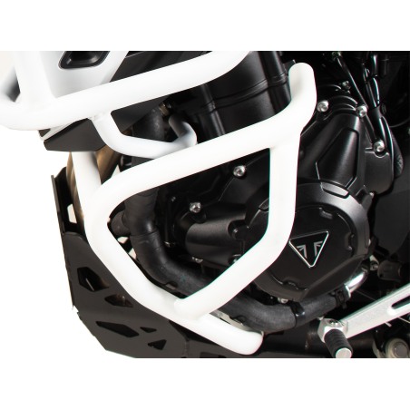Hepco e Becker Paramotore Bianco Per Triumph Tiger 900 Rally Pro Dal 2024