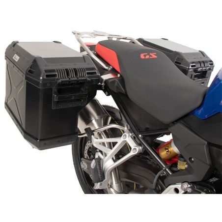 Hepco e Becker 6516537 00 22 01 40 Set Portavaligie Laterale Xplorer Cutout Nera Per Bmw F 800 Gs Dal 2024