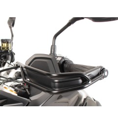Hepco e Becker 42127657 00 01 Protezione Paramani Nera In Acciaio Tubolare Per Triumph Tiger 900 Rally Pro Dal 2024