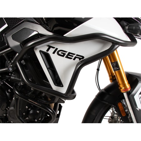 Hepco e Becker Protezione Serbatoio Solid Nera Per Triumph Tiger 900 Gt/pro Dal 2024