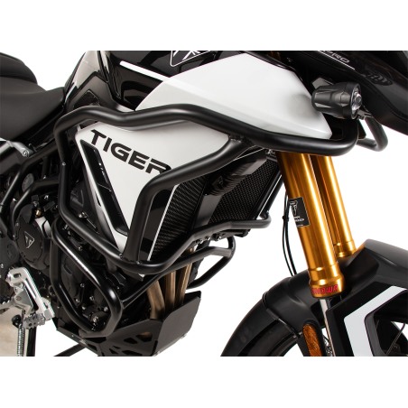 Hepco e Becker Protezione Serbatoio Solid Nera Per Triumph Tiger 900 Gt/pro Dal 2024