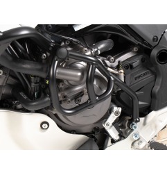 Hepco e Becker 42237659 00 01 Barra Aggiuntiva Lato Sinistro Nera Per Ducati Desertx Rally Dal 2024