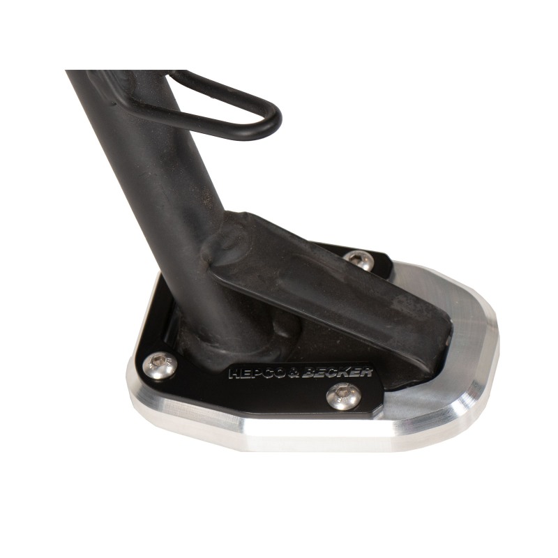 Hepco e Becker 42117659 00 91 Piastra Cavalletto Argento/nero Per Ducati Desertx Rally Dal 2024