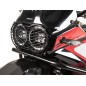 Hepco e Becker Griglia Di Protezione Faro Nera Per Ducati Desertx Rally Dal 2024