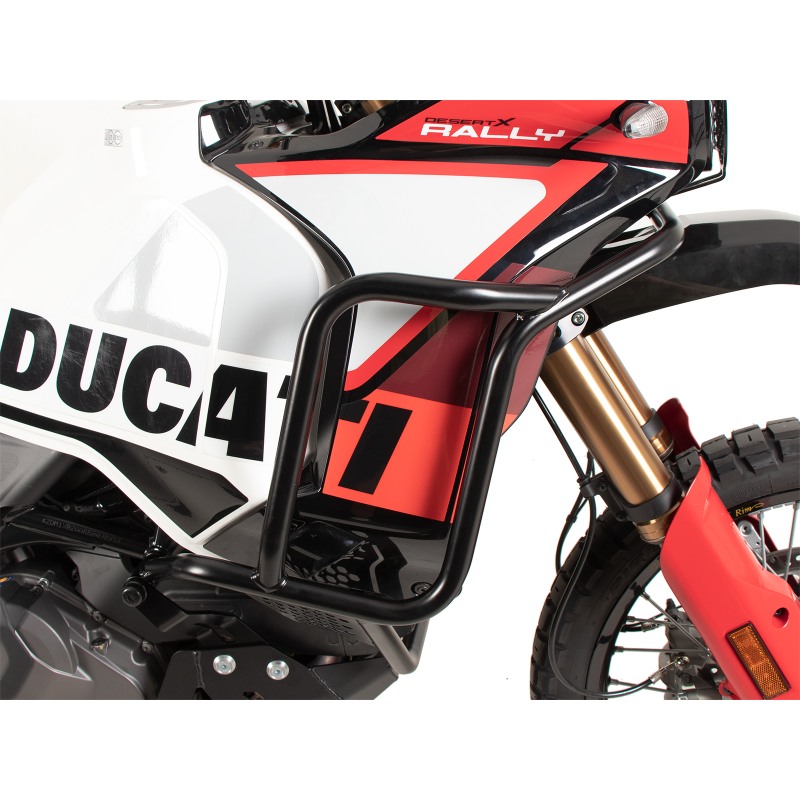 Hepco e Becker Protezione Serbatoio Nera Per Ducati Desertx Rally Dal 2024