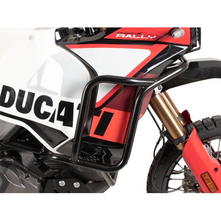 Hepco e Becker Protezione Serbatoio Nera Per Ducati Desertx Rally Dal 2024