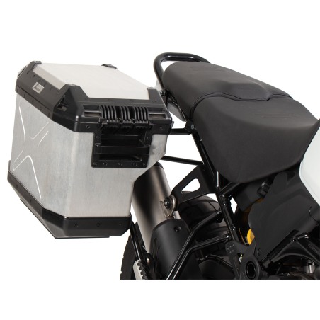 Hepco e Becker 6517659 00 01 00 40 Portavaligie Laterale Con Valigie Xplorer Per Ducati Desertx Rally Dal 2024