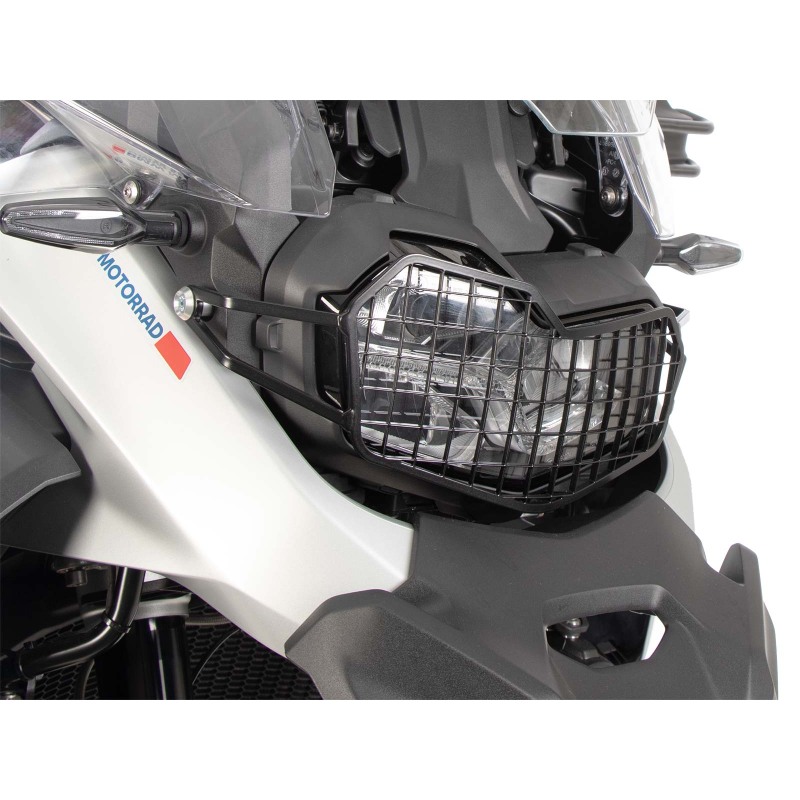 Hepco e Becker Griglia Di Protezione Faro Nera Per Bmw F 900 Gs Adventure Dal 2024