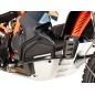 Hepco e Becker Paramotore In Acciaio Tubolare Nero Per Ktm 790 Adventure Dal 2024