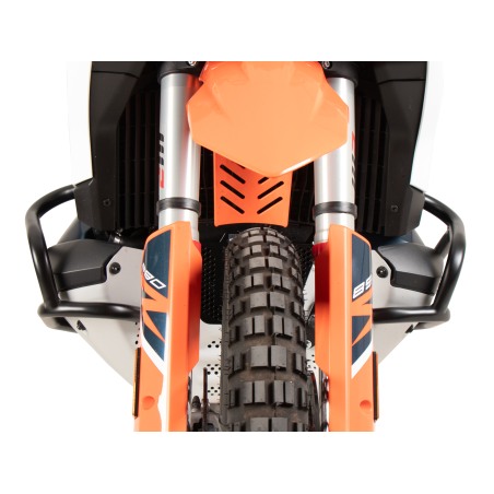 Hepco e Becker Paramotore In Acciaio Tubolare Nero Per Ktm 790 Adventure Dal 2024
