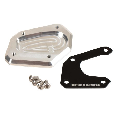 Hepco e Becker 42117660 00 91 Piastra Cavalletto Argento/nero Per Ktm 790 Adventure Dal 2024