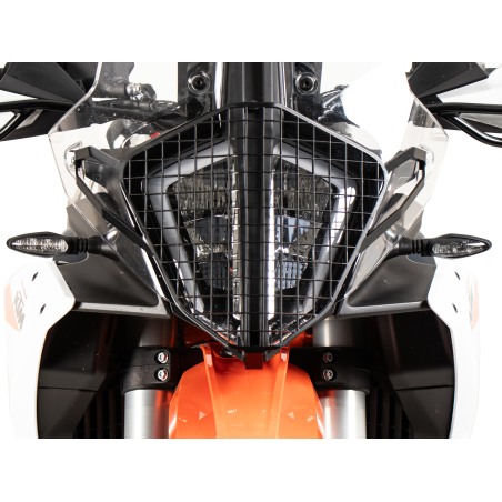 Hepco e Becker Griglia Di Protezione Faro Nera Per Ktm 790 Adventure Dal 2024