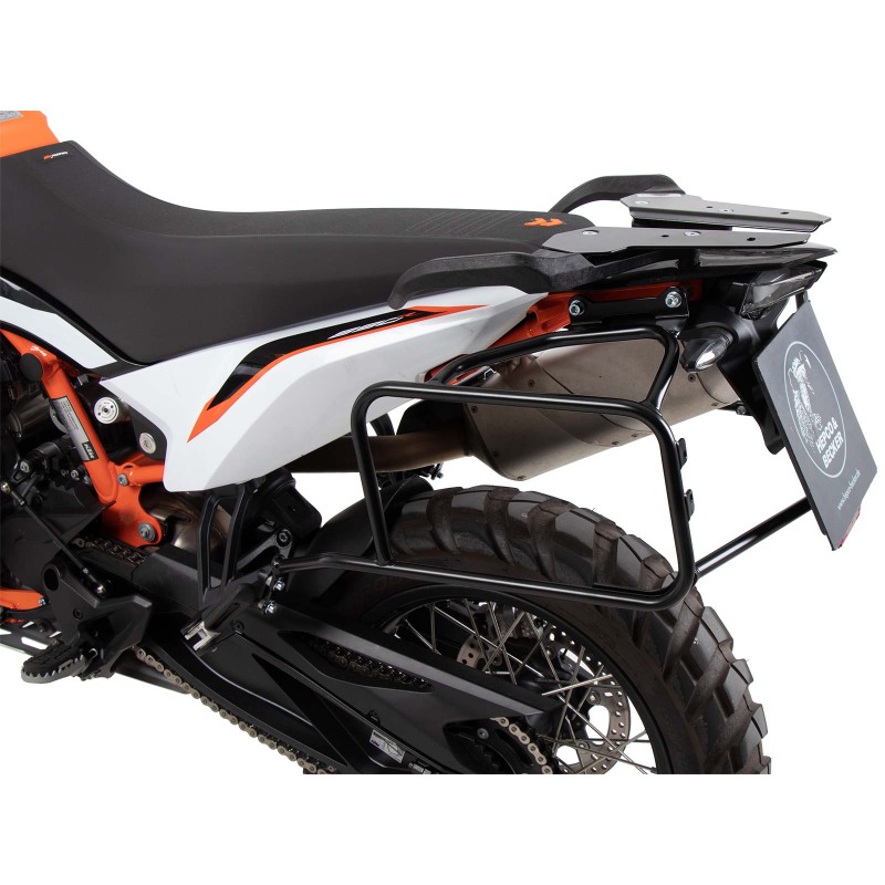 Hepco e Becker Portavaligie Laterale Fisso Nero Per Ktm 790 Adventure Dal 2024