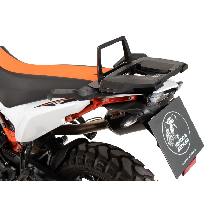 Hepco e Becker Portapacchi Top Case Alurack Nero Per Ktm 790 Adventure Dal 2024