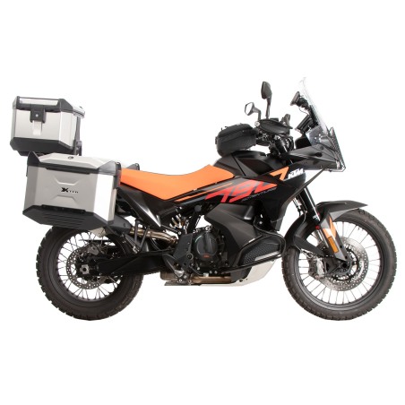 Hepco e Becker Portapacchi Top Case Alurack Nero Per Ktm 790 Adventure Dal 2024