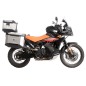 Hepco e Becker Portapacchi Bauletto Easyrack Nero Con Base In Acciaio Per Ktm 790 Adventure Dal 2024