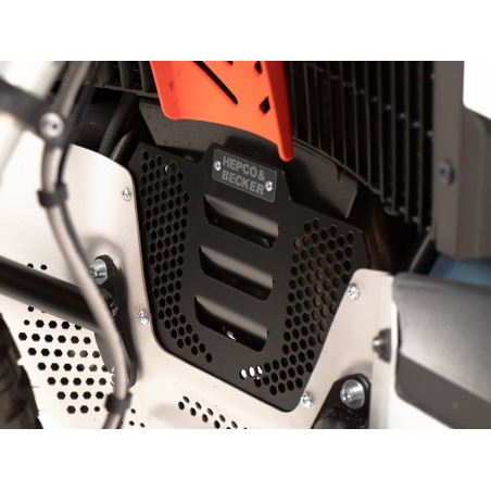 Hepco e Becker 42267660 00 01 Piastra Aggiuntiva Nera Protezione Motore Per Ktm 790 Adventure Dal 2024