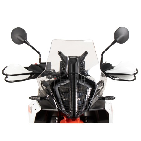 Hepco e Becker 42127660 00 01 Protezione Paramani Nera Set Sinistro E Destro Per Ktm 790 Adventure Dal 2024