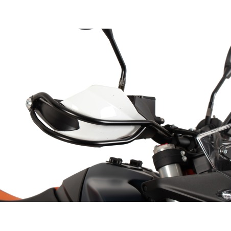 Hepco e Becker 42127660 00 01 Protezione Paramani Nera Set Sinistro E Destro Per Ktm 790 Adventure Dal 2024