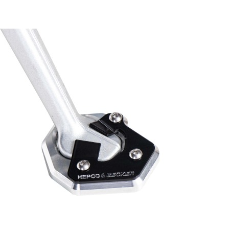 Hepco e Becker 42116542 00 91 Piastra Cavalletto Argento E Nero Per Bmw M 1000 Xr Dal 2024