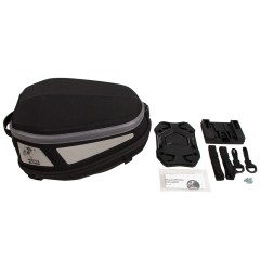 Hepco e Becker 640824 00 01 Borsa Posteriore Royster Sport Nera Con Seatpad Basic, Volume 11-15 L